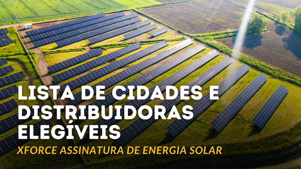 Relação de Cidades x Distribuidoras de Energia